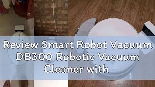 Review Smart Robot Vacuum DB300 Robotic Vacuum Cleaner with Remote And Mop Function [upl. by Euqcaj]