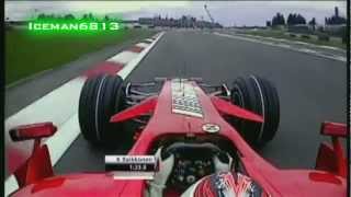 Kimi Raikkonen pole lap  2007 Europe Nurburgring [upl. by Walburga282]