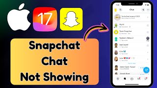 How to Fix Snapchat Messages Not Showing iPhone  How to Fix Chat Not Showing on Snapchat  2024 [upl. by Eahc763]