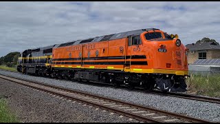 AUSTRALIAN TRAINS COMPILATION  10 Years of Australian Trains at Airport West  2012 to 2022 [upl. by Brink]