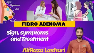 fibroadenoma diagnosis  AliRaza Lashari [upl. by Yrotciv251]