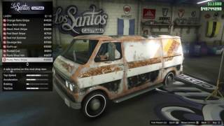 GTA 5 DLC Vehicle Customization Bravado Youga Classic [upl. by Ahseele901]