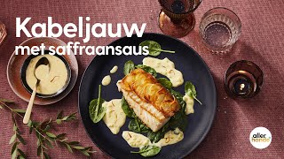 Kerst hoofdgerecht kabeljauw met saffraansaus  Recept  Allerhande [upl. by Cresa23]