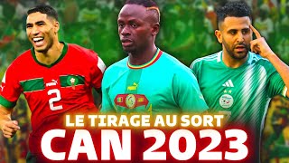 🏆 CAN 2023  Le SENEGAL dans le groupe de la mort  MAROC  RD CONGO  ALGERIE  Burkina Faso [upl. by Bram604]