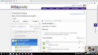 How to create a class in Edgenuity [upl. by Busey]