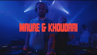 Under The Disco Ball 001 ft Maure b2b Khoudari [upl. by Rici]