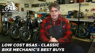 6 Best Low Cost Classic BSA Motorcycles To Buy [upl. by Hashum]