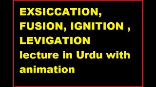 EXSICCATION FUSION IGNITION  LEVIGATION  Pharmaceutics 1 Pharmacy technician [upl. by Nerte]