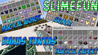 BAHAS LENGKAP MAGIC ARMOR MAGICAL GADGET ARMOR  MINECRAFT SLIMEFUN TUTORIAL INDONESIA PART 11 [upl. by Leonie]