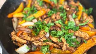 Chicken Fajita using my own simple spices [upl. by Lillian318]