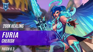 288K HEALING FURIA FURIA PALADINS COMPETITIVE PATCH 63 CHERISH [upl. by Wedurn59]