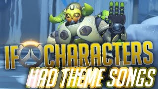 If Overwatch Characters Had Theme Songs 🎧 [upl. by Hsilgne]