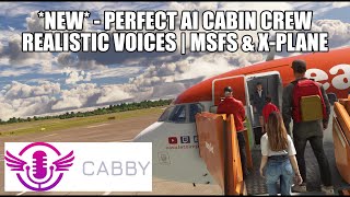 NEW AI Cabin Announcements  The Most Realistic Cabin AddOn  MSFS amp XPlane [upl. by Blinni]