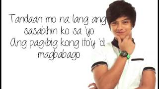 Kumusta Ka  Daniel Padilla w lyrics on screen [upl. by Marmion718]