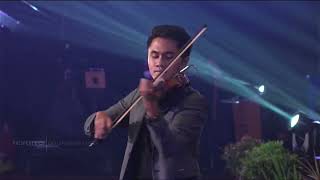 LIVE Indonesia Jaya  Fakhri Violin at Milad ESQ ke  22 [upl. by Chadwick]