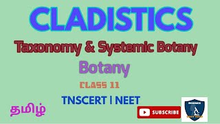 Cladistics in Tamil  Taxonomy amp Systematic Botany I Botany I Class 11  TNSCERT  NEET [upl. by Etterraj117]