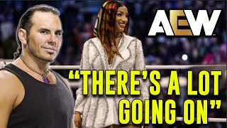 Matt Hardy on Mercedes Monés AEW Debut Getting Overshadowed [upl. by Aushoj]