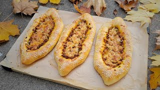 Recipe In 5 Minutes Delicious Turkish pide recipe You Can Make Every Week [upl. by Lavicrep225]