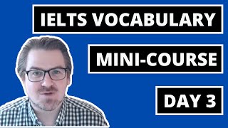 IELTS Vocabulary MiniCourse Lesson 3  Step by Step Vocabulary Plan [upl. by Magnien]