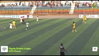 Highlight NPFL25 MD14 Nasarawa utd 21 lnsurance fc [upl. by Phipps]