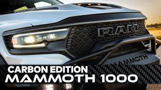 Carbon Edition MAMMOTH 1000 RAM TRX by Hennessey [upl. by Fidelas]