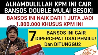 BANSOS INI CAIR DOUBLE ADA KENAIKAN DARI 1 JUTA JADI 18 JUTA  7 BANSOS CAIR FEBRUARI 2024 [upl. by Dibb]