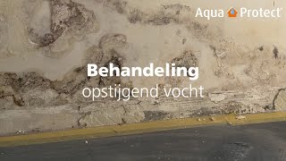 Opstijgend vocht behandelen doe je zo  Aqua Protect [upl. by Lanza421]