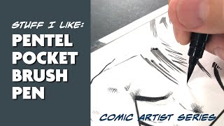 Stuff I like Pentel Pocket Brush Pen [upl. by Burnaby]