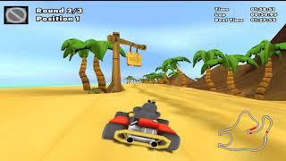 Lets Play Moorhuhn Kart 2 1  Championship 50 cc part 12 [upl. by Weisberg]