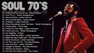 Greatest Hits Soul Music 70s  Marvin Gaye Stevie Wonder Aretha Franklin Barry White [upl. by Brewer]