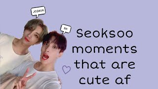 Seoksoo moments that are cute af [upl. by Lamrert280]