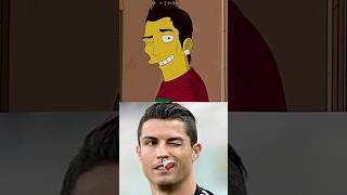 Simpson X Ronaldo ☠️💀 viral shorts trending short funny [upl. by Yenalem]