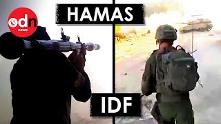 New Intense Combat Footage Shows Hamas Fighting IDF After Yahya Sinwars Death [upl. by Nottap]