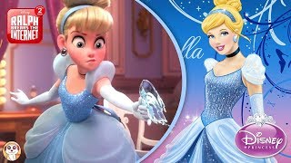 LE PRINCIPESSE DISNEY IN RALPH SPACCATUTTO 2 VS FILM ORIGINALI [upl. by Monreal]