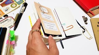 Moleskine Pocket Planner Setup  2020 Bullet Journal [upl. by Gabriella411]