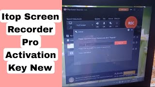 How to Enter iTop Screen Recorder Pro Activation Key [upl. by Elleoj180]