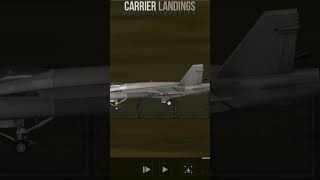 Pinpoint landing 2 Rortos F18 carrier landingsTower [upl. by Gaivn674]