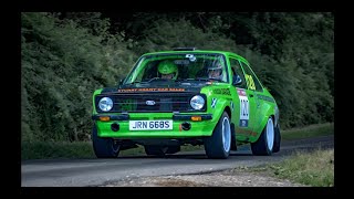 Argyll Rally 2023 Ford Escort Mk2 [upl. by Ahsikat351]