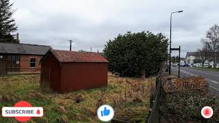 Mohill Old Narrowgauge railway station  January 2021 [upl. by Esnofla340]