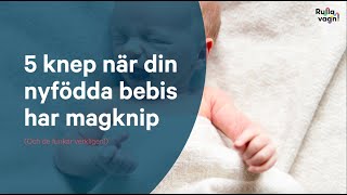 5 knep när din nyfödda bebis har magknip och de funkar verkligen [upl. by Hgieloj]