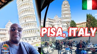 We went to see the Leaning Tower of Pisa in Tuscany ITALY 🇮🇹 [upl. by Napra]