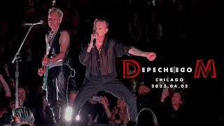 DEPECHE MODE live CHICAGO 2023 MEMENTO MORI TOUR FULL CONCERT [upl. by Ahsitak]