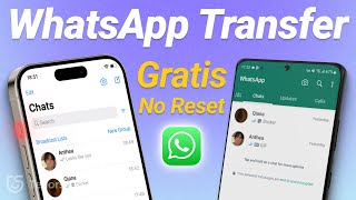 ScaricareTrasferire le chat di WhatsApp da Android a iPhone Nessuna perdita di dati [upl. by Aisauqal]