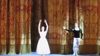 2016 Giselle ballet at Bolshoi in Moscow Russia  Final Bow [upl. by Boehmer]