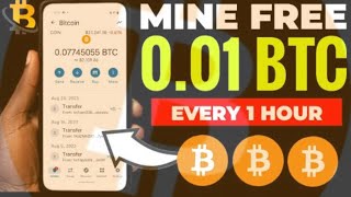 Mine free BTC without investing no minimum withdraw Free Bitcoin Mining Site [upl. by Asoj]