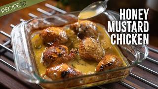 Honey Mustard Chicken Thighs  Melt in your Mouth [upl. by Hendel]