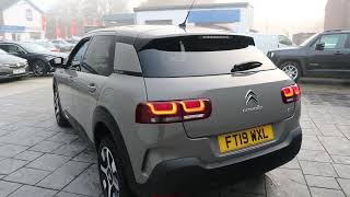 2019 CITROEN C4 CACTUS 15 BLUEHDI FLAIR SS EAT6 AUTO For Sale Golden Hill Garage Leyland [upl. by Eldridge669]