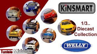 Diecast Model Cars Collection  Kinsmart Welly Pullback Scale 132 to 143 Part 1 [upl. by Hplodur]