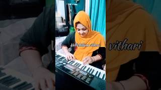 Vellichillum vithari piano cover youtubeshorts malayalampianokeyboardclasses [upl. by Naloc]