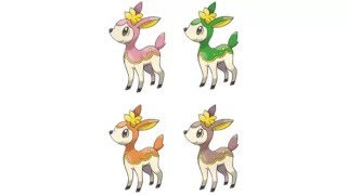 Pokemon Cries  Deerling  Sawsbuck [upl. by Halyhs]